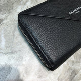 Polished Vegan Leather Handbag - Smooth Faux-Leather Exterior | Women's Luxury Handbag #1002 - close-up detail shot (image 3) of designer-inspired handbag