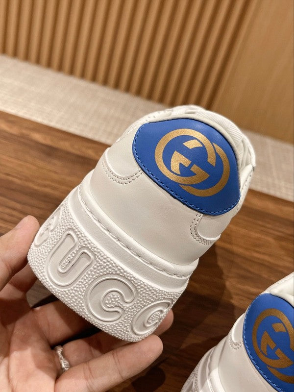 Gucci sneakers detailed view showing premium designer craftsmanship
