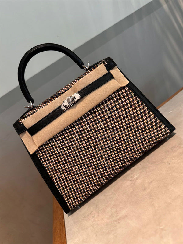 Refined bag shown from front angle