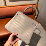 Close-up detail of refined bag design