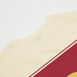 Back view of Rhude luxury clothing with signature branding