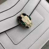 Statement Faux Leather Handbag - Everyday Elegance | Women's Designer-Inspired Purse #1685 - styled full view (image 7) of designer-inspired handbag