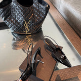 Saint Laurent shoes front view designer style