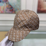 Angled view of Burberry unisex cap