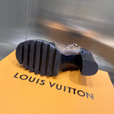 Louis Vuitton Grey Classic Ballet Flats - Lifestyle Styling Shot