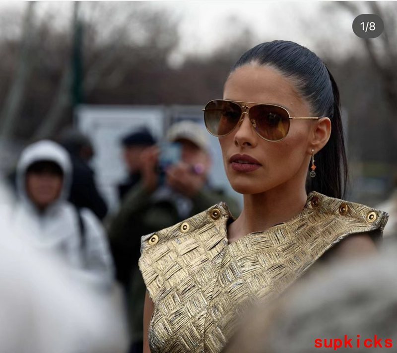 Front view of Louis Vuitton unisex sunglasses