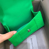 Elegant Faux Leather Handbag - Signature Hardware Accents | Women's Premium Handbag #564 - alternate angle view (image 8) of designer-inspired handbag