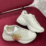 Gucci soft grey luxury sneakers view 9 premium leather build