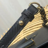 Top view of polished premium women's handbag – women's premium purse