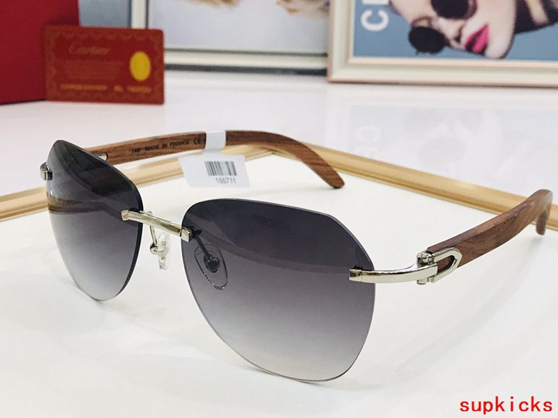 Full view of Cartier unisex sunglasses