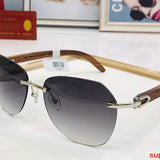 Full view of Cartier unisex sunglasses