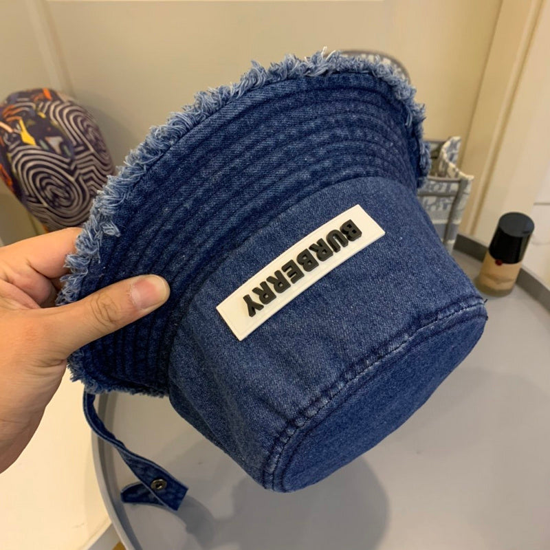 Front view of Burberry unisex cap