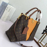 Close-up detail of sleek premium women's handbag – women's designer-style accessory