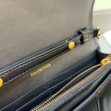 Bold Premium PU Leather Handbag - Polished Finish | Women's Designer-Inspired Purse #444 - texture close-up (image 9) of designer-inspired handbag