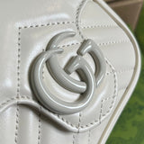 Back view of refined premium women's handbag – women's statement bag