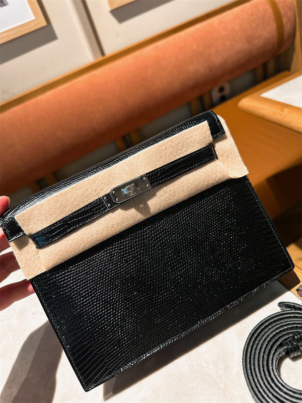 Interior view of clean-lined premium bag