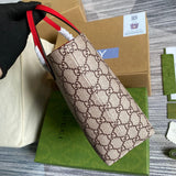 Interior view of structured classic women's handbag – women's luxury accessory