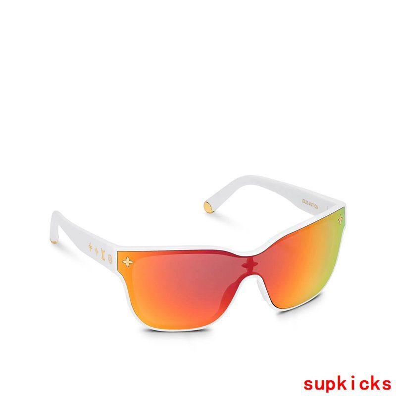 Side view of Louis Vuitton unisex sunglasses