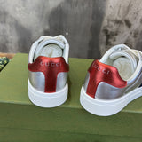 Gucci sneakers detailed view showing premium designer craftsmanship