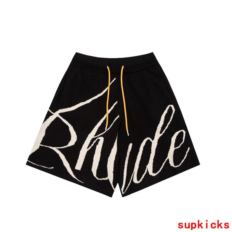 Back view of Rhude luxury clothing with runway-inspired design