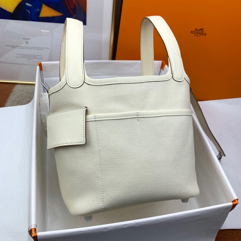 Elegant bag shown from front angle
