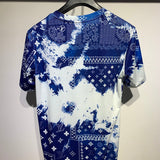 Side profile of Louis Vuitton cotton t-shirt with signature branding