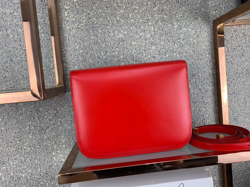 Front view of signature classic women's handbag – women's designer-style accessory