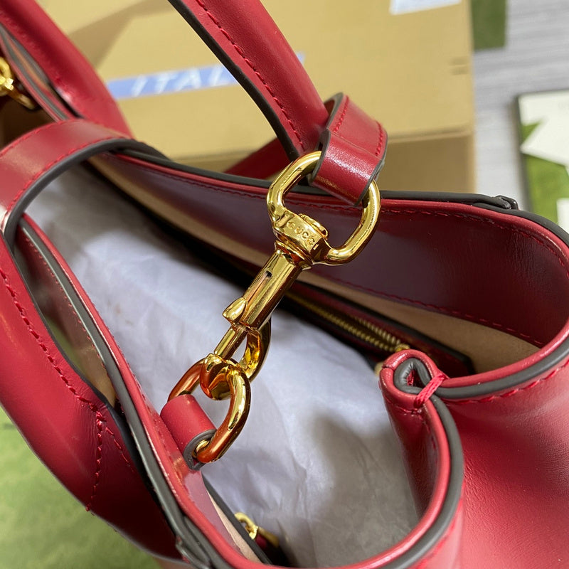 Close-up detail of polished everyday-luxe women's handbag – women's luxury accessory