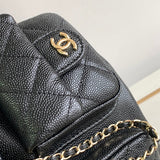 Ziva's Charm handbag – side angle view (one versatile size)