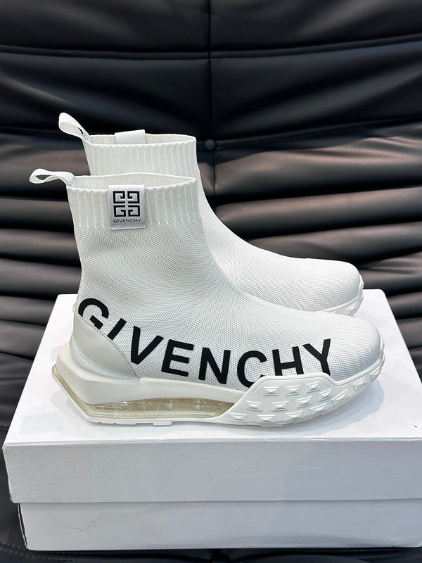 Givenchy shoes Style 176 - front view, iconic logo design