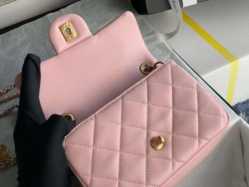 Zivas Charm Polished Finish Everyday Handbag (Everyday Luxury Essential) – Full Silhouette