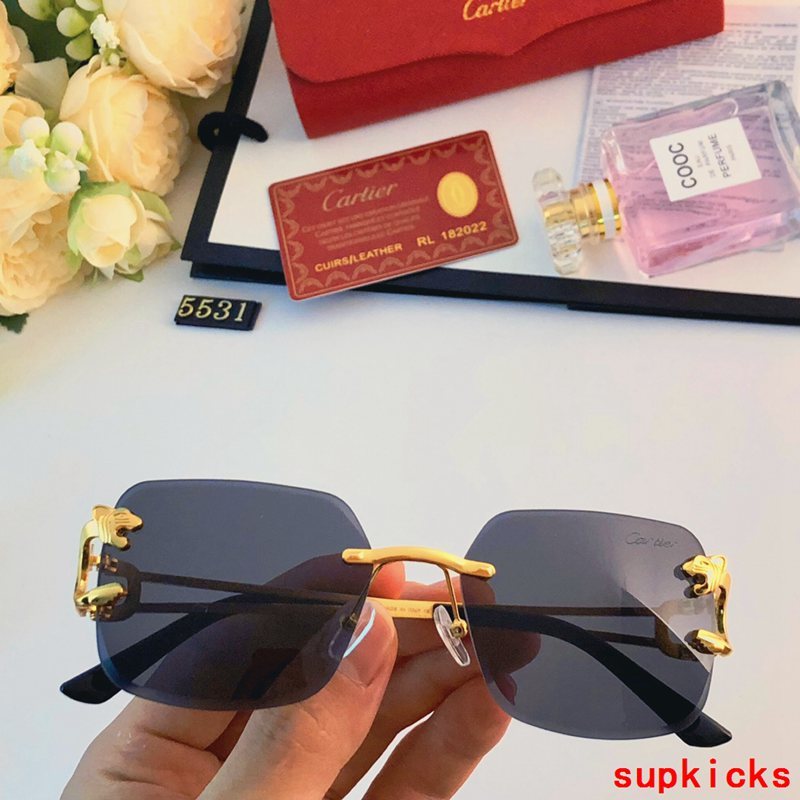 Front view of Cartier unisex sunglasses