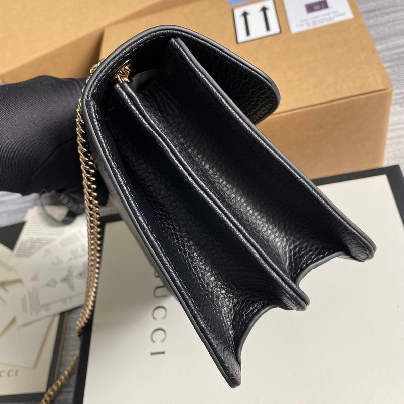 Front view of premium chic women's handbag – women's designer-style accessory