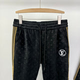 Side profile of Louis Vuitton luxury clothing with streetwear-inspired cut