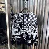 Front view of Louis Vuitton luxury clothing with everyday silhouette