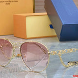 Angled view of Louis Vuitton unisex sunglasses