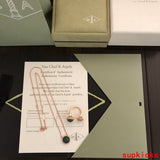 Close-up detail view of Van Cleef & Arpels unisex jewelry piece