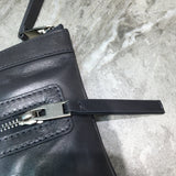 Sophisticated Vegan Leather Handbag - Statement Silhouette | Women's Statement Accessory #192 - hardware and detail close-up (image 5) of designer-inspired handbag