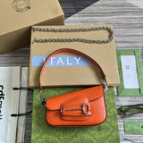 Side profile of sleek everyday-luxe women's handbag – women's statement bag
