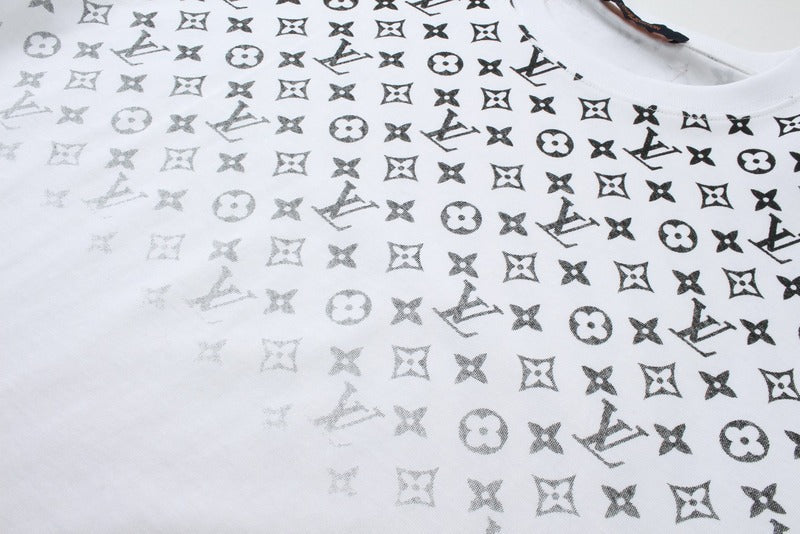 Flat lay presentation of Louis Vuitton cotton t-shirt with everyday silhouette