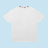 Side profile of Louis Vuitton cotton t-shirt with contemporary cut
