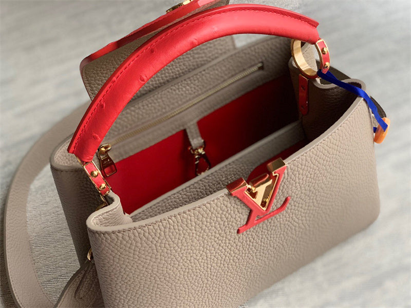  polished crossbody bag detail view showing craftsmanship 8