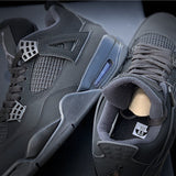 Nike fresh white-and-black luxury sneakers view 18 sleek tonal finish