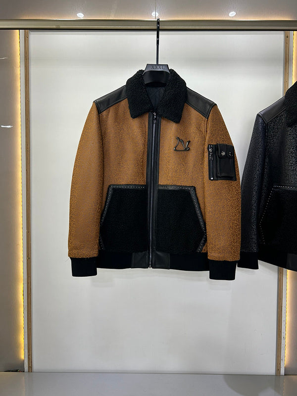 Side profile of Louis Vuitton luxury clothing with everyday silhouette