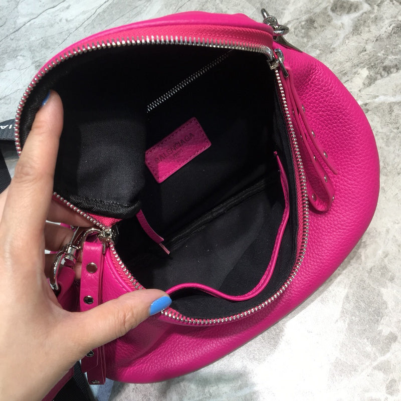 Bold Faux Leather Handbag - Statement Silhouette | Women's Fashion Handbag #749 - alternate angle view (image 8) of designer-inspired handbag