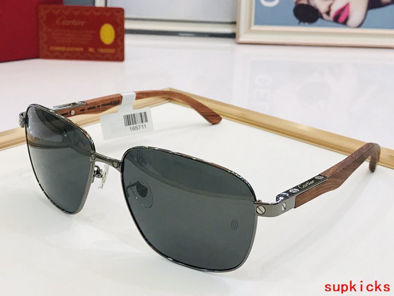Lifestyle view of Cartier unisex sunglasses