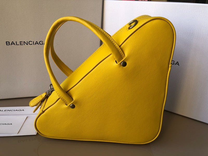 Sophisticated Vegan Leather Handbag - Smooth Faux-Leather Exterior | Women's Fashion Handbag #900 - close-up detail shot (image 3) of designer-inspired handbag