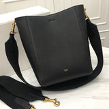 Close-up detail of everyday-luxe classic women's handbag – women's premium purse