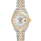 Side view of Rolex women's watch