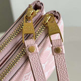 Back view of structured chic women's handbag – women's premium purse